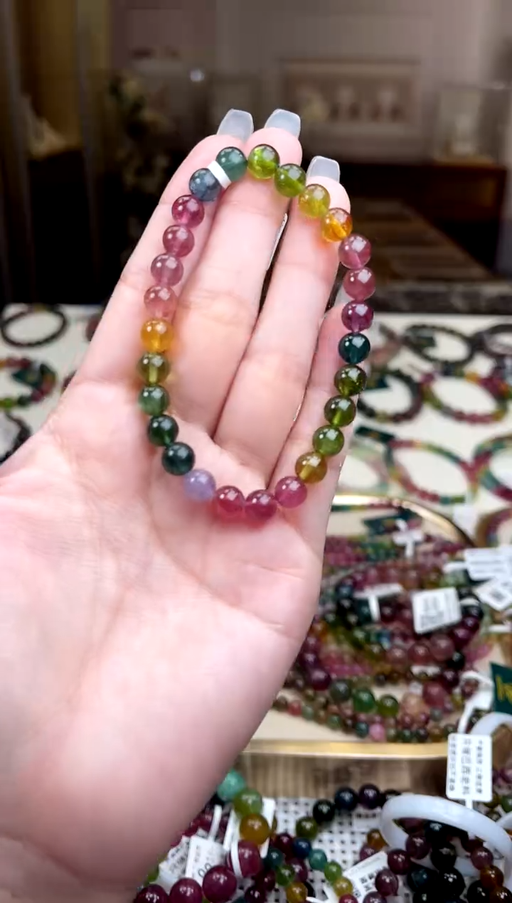 【闪购商品】碧玺/未镶嵌6mm+碧玺单圈多样性发货