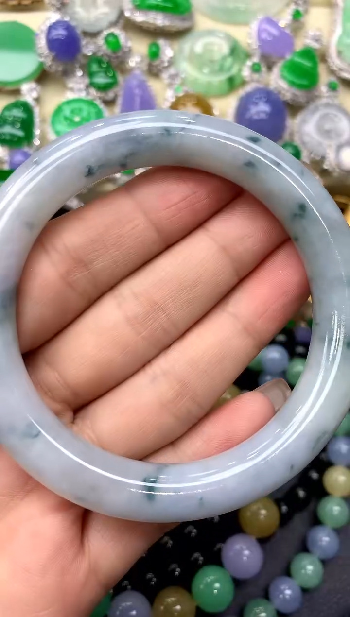 未镶嵌手镯翡翠180-中国好珍宝