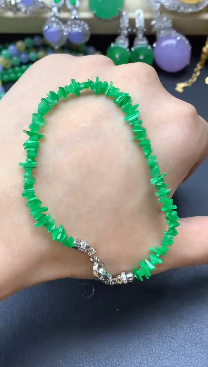 未镶嵌手链翡翠601-中国好珍宝