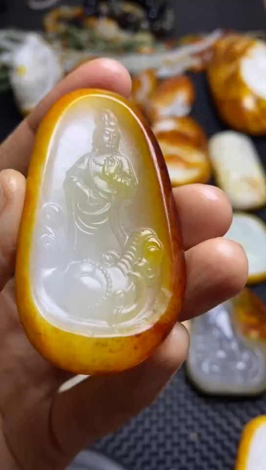 【闪购商品】和田玉颈饰未镶嵌1