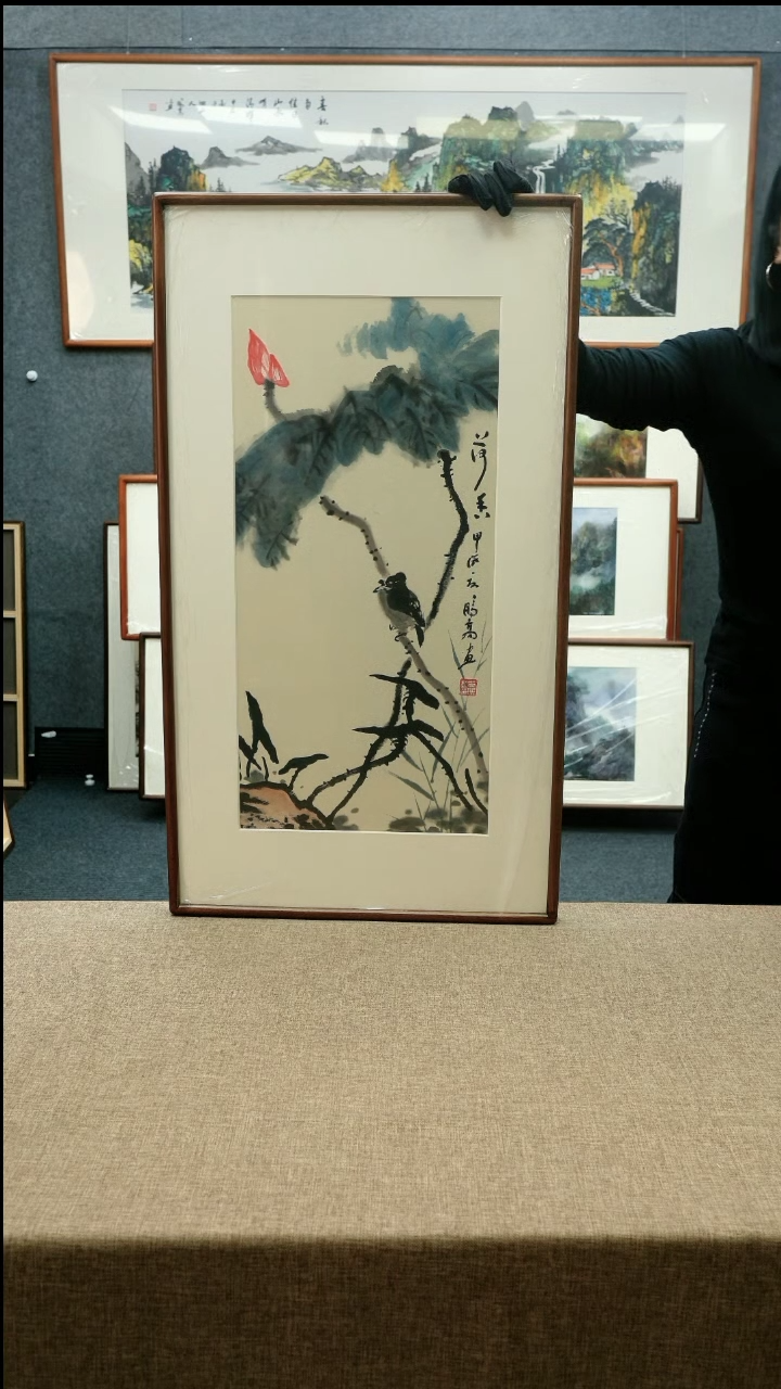 【闪购商品】国画52*92唐鹏高老师花鸟