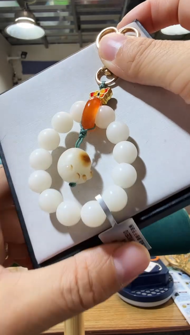 未镶嵌车挂玛瑙/玉髓优0114 约9mm 多样性发一件