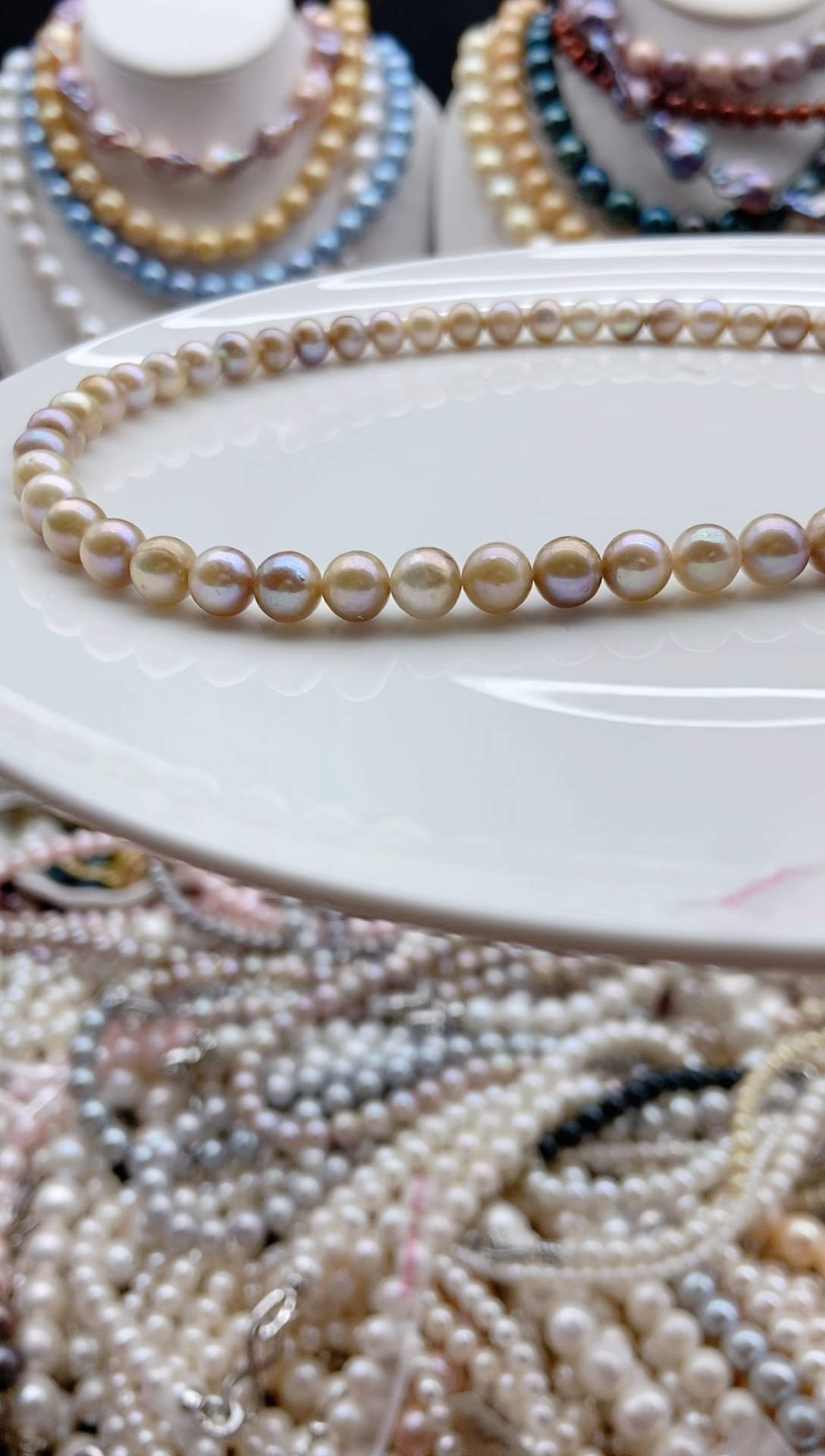 【闪购商品】淡水珍珠颈饰未镶嵌1