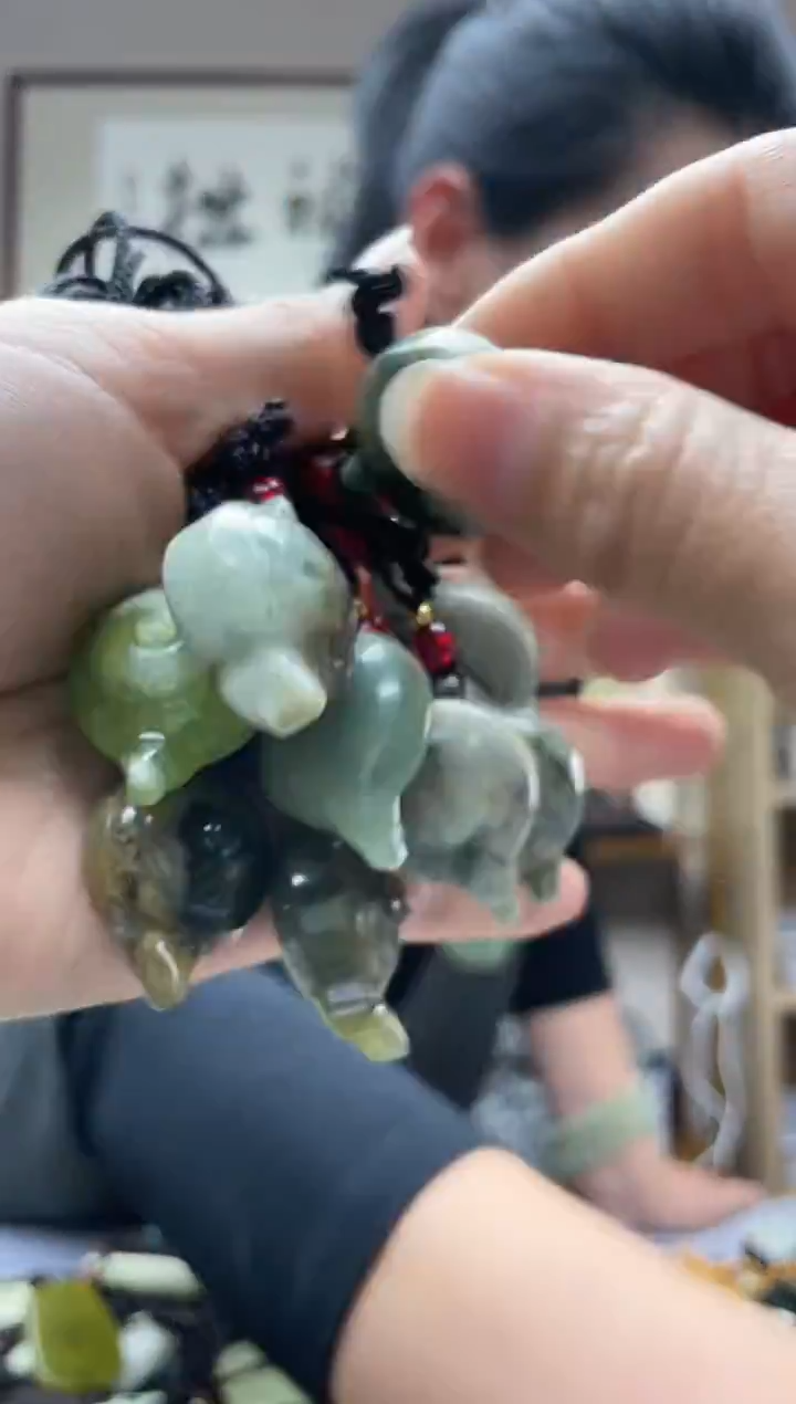 未镶嵌岫玉吊坠多样性发货*拍一发一