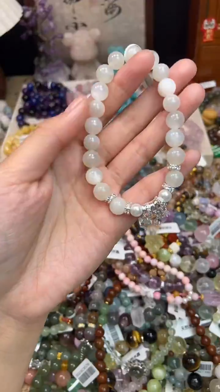 未镶嵌手链月光石518