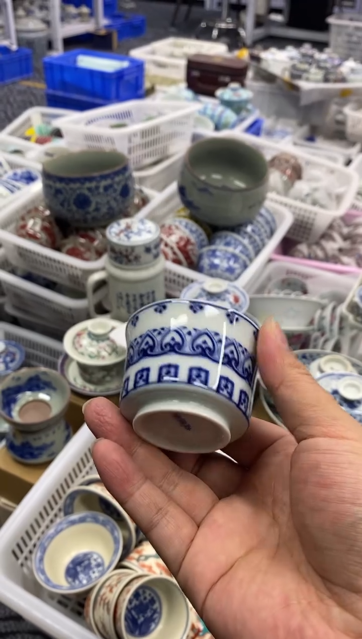 摆件陶景德陶瓷茶具容量约40