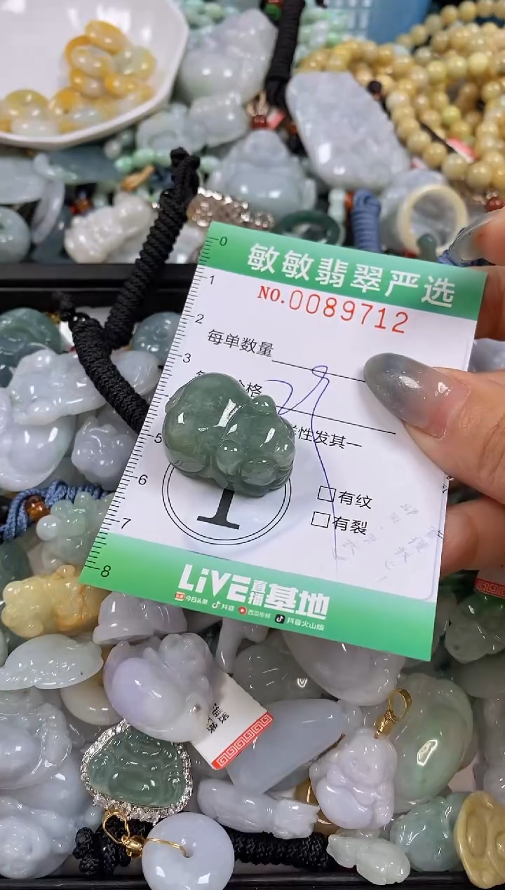 【闪购商品】翡翠颈饰未镶嵌闪购0089712