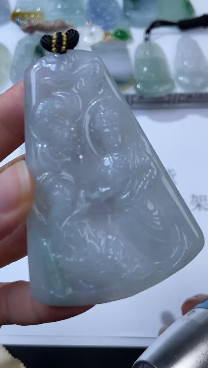 未镶嵌挂件翡翠376600   多人