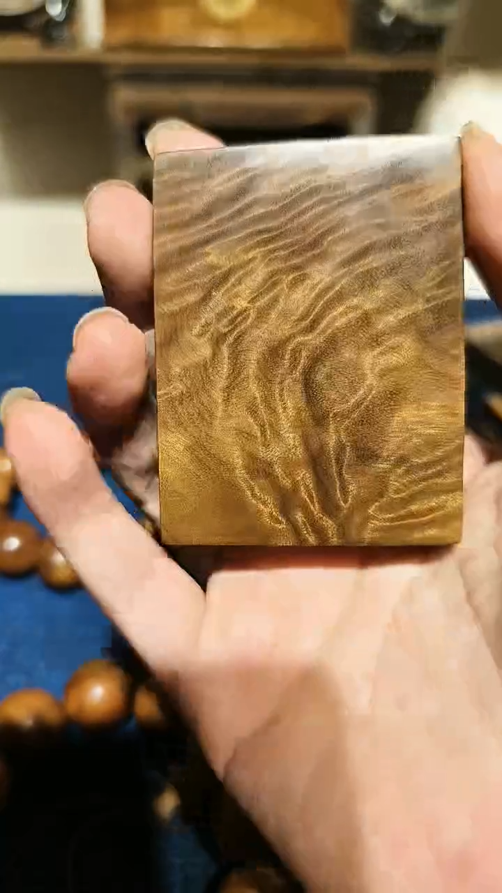 【闪购商品】楠木（金丝楠）把件无事牌