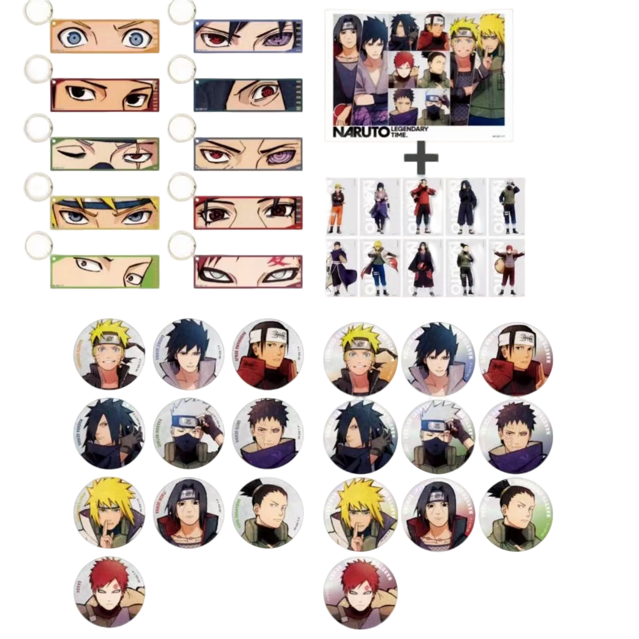 【火影大交流】火影忍者大交流透卡贴纸（盲盒代拆）