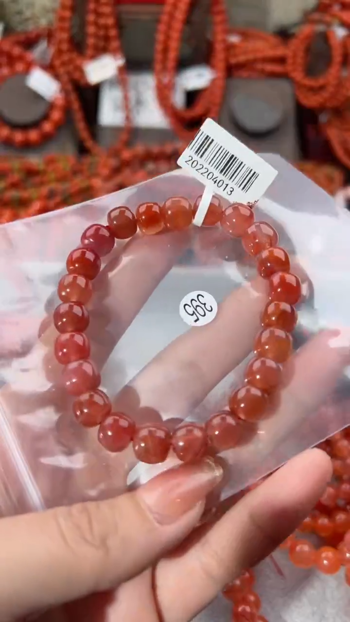 【闪购商品】南红玛瑙手串未镶嵌9