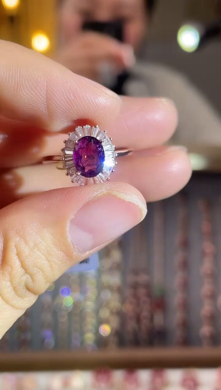 银S925镶嵌手饰碧玺手饰