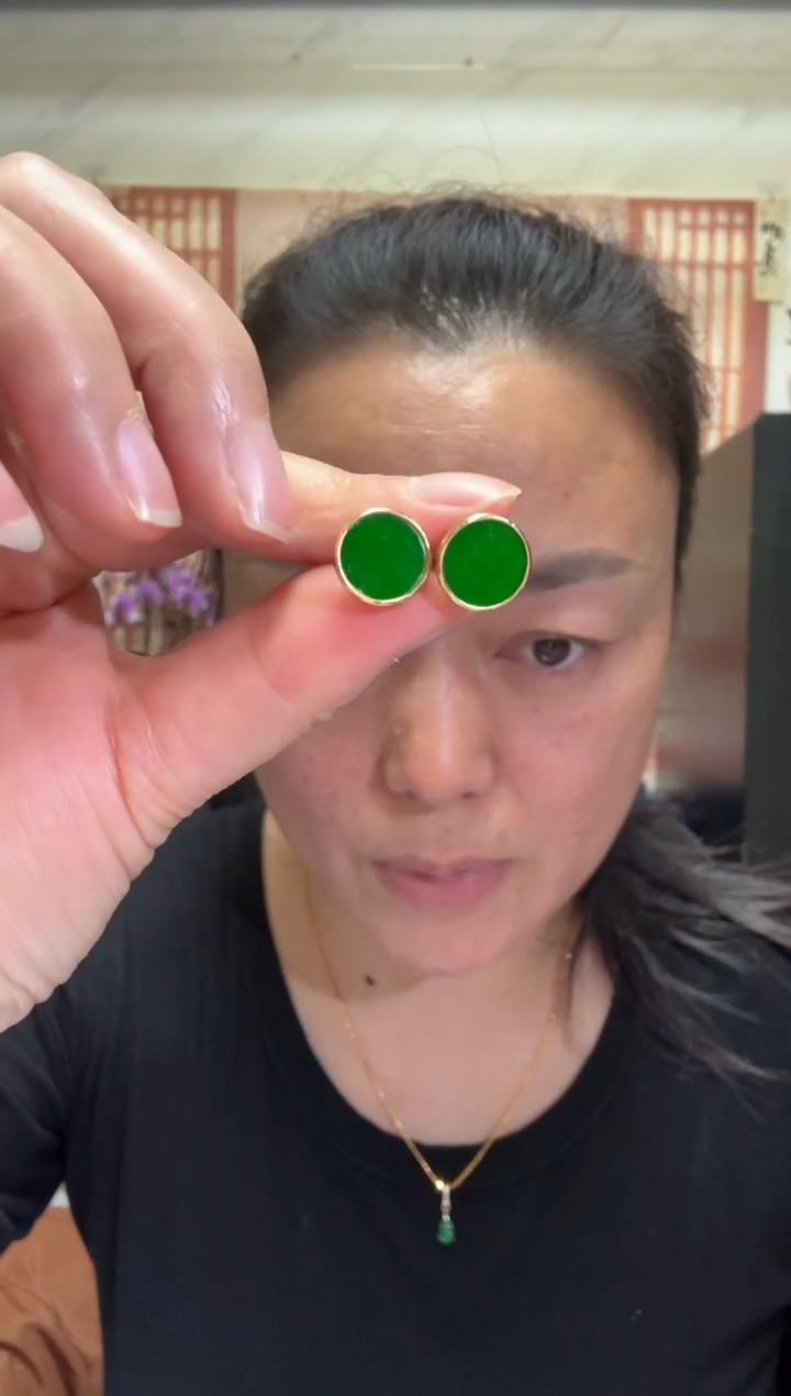 颈饰银S925镶嵌翡翠00006102