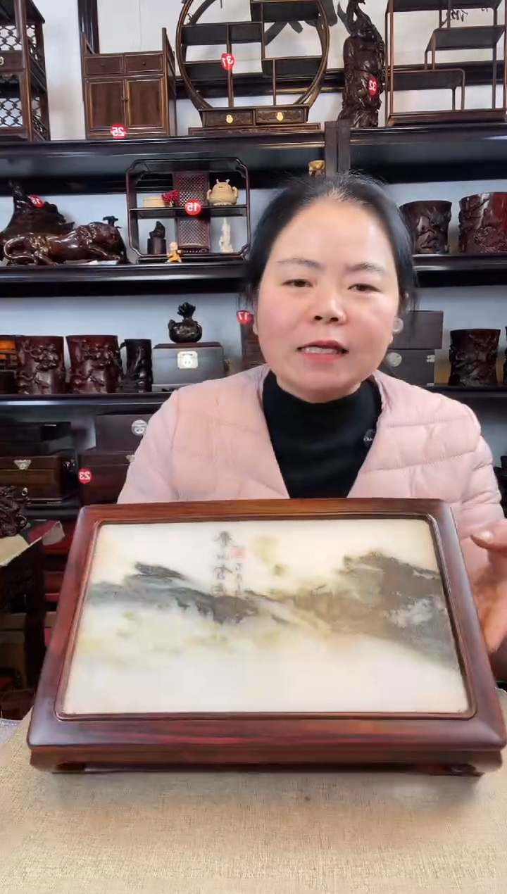 木老李红木工艺品565瑕疵