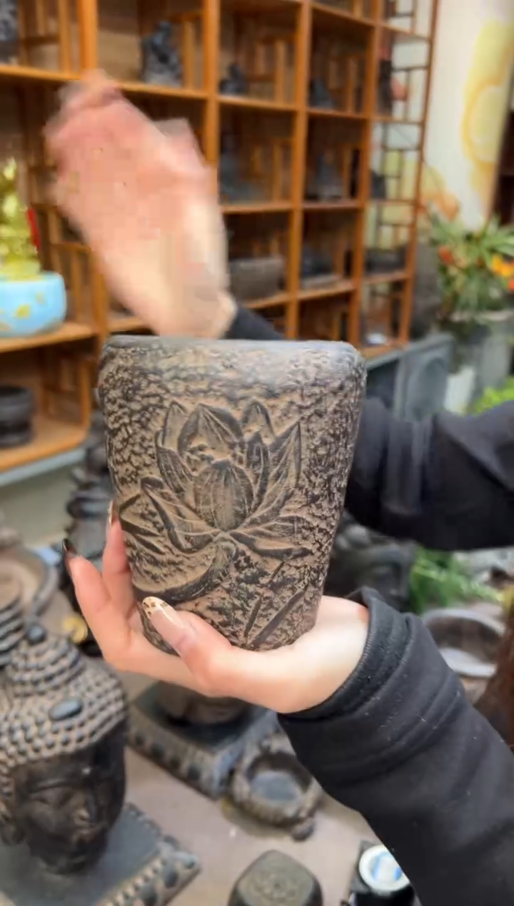 陶土【火山泥】一叶荷