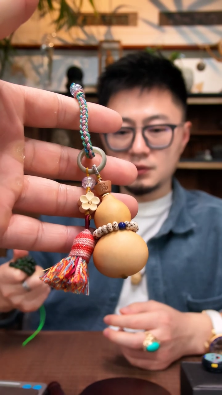 吊坠菩提根/象牙果菩提多宝葫芦包挂DN
