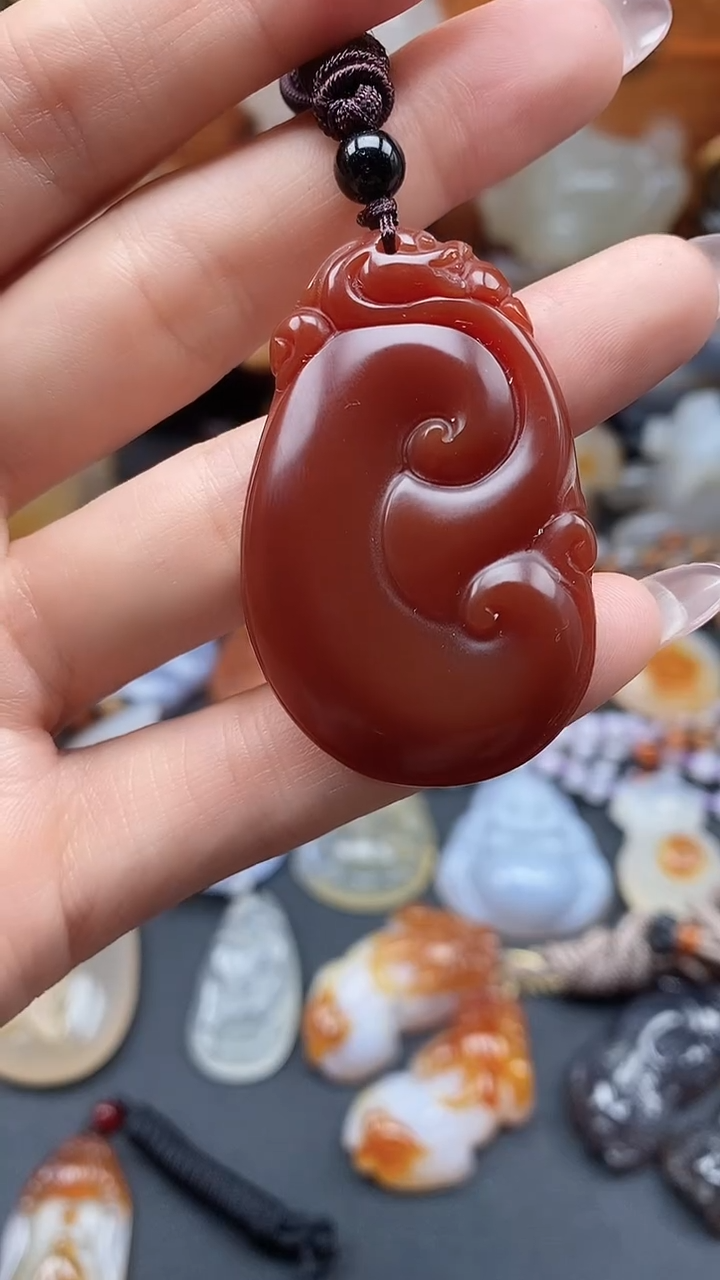 【闪购商品】玛瑙/玉髓颈饰未镶嵌dd