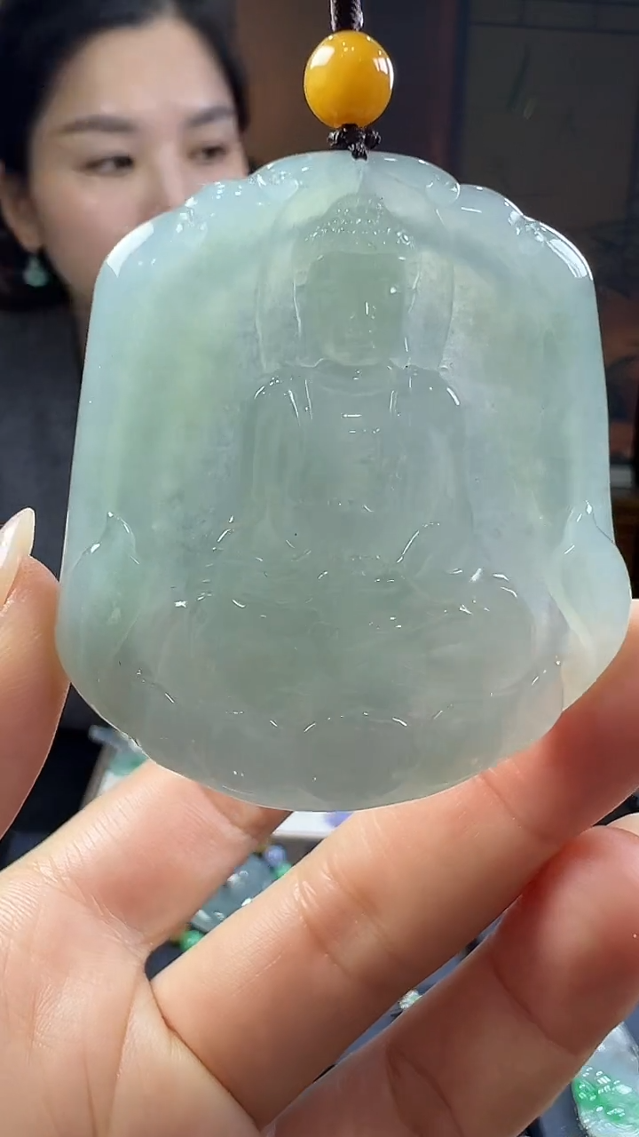 未镶嵌挂件翡翠阿弥陀佛