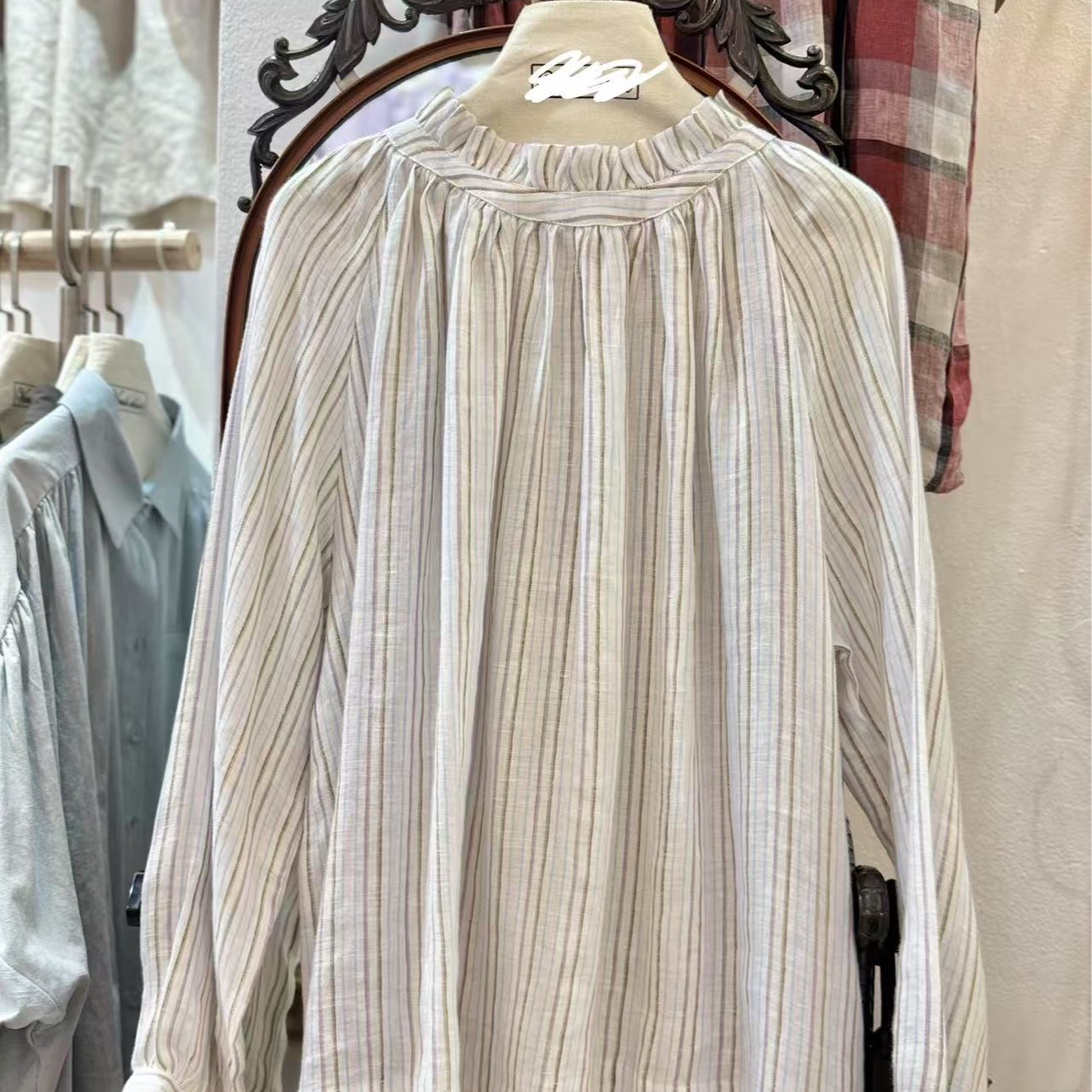 Taya 2025  泰国清迈特色上衣衬衫女士