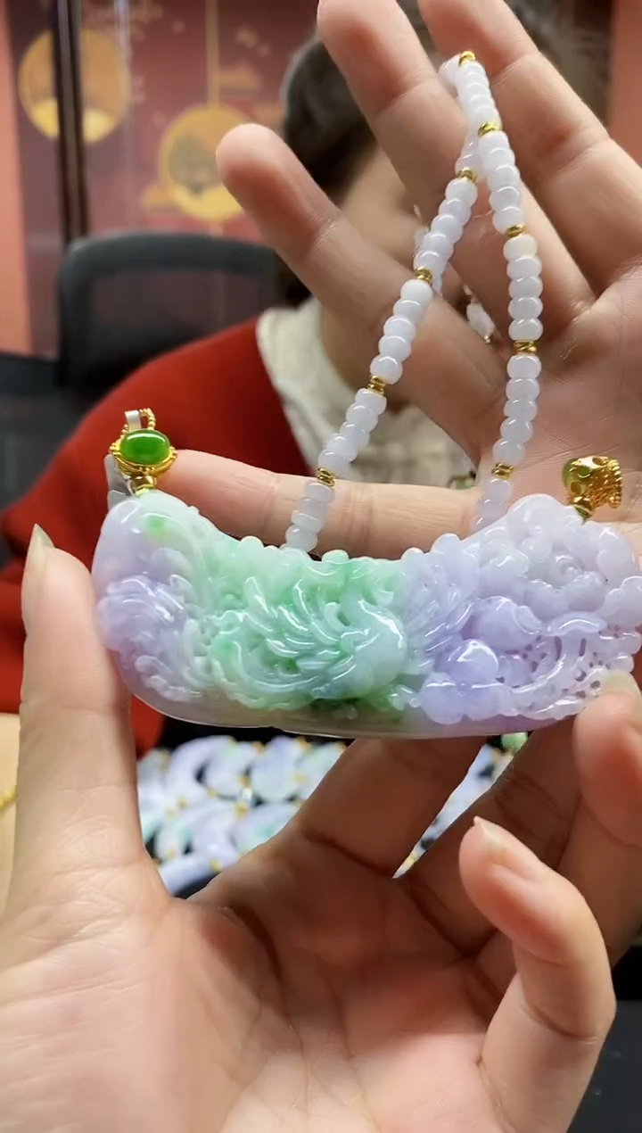 颈饰未镶嵌翡翠翡翠吊坠