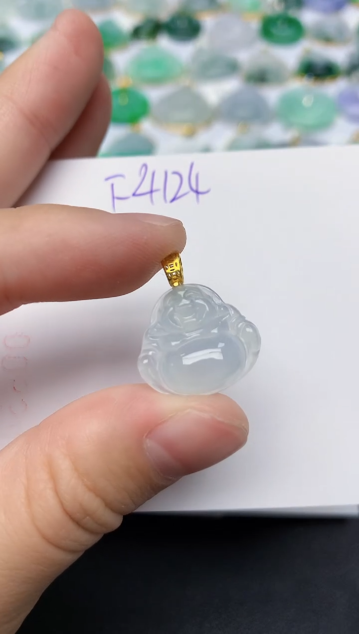 颈饰未镶嵌翡翠天然缅甸A货翡翠百元以上9元证书费自理