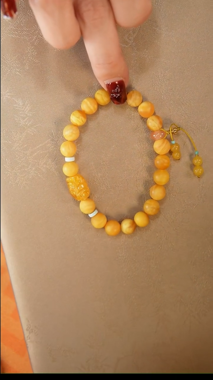 【闪购商品】琥珀手链未镶嵌手串