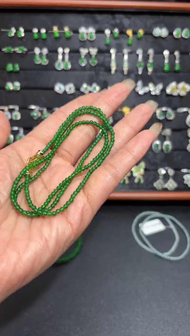 【闪购商品】翡翠颈饰未镶嵌珠珠/支持复检/一件