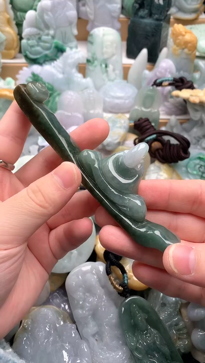 吊坠(不含链)未镶嵌翡翠1