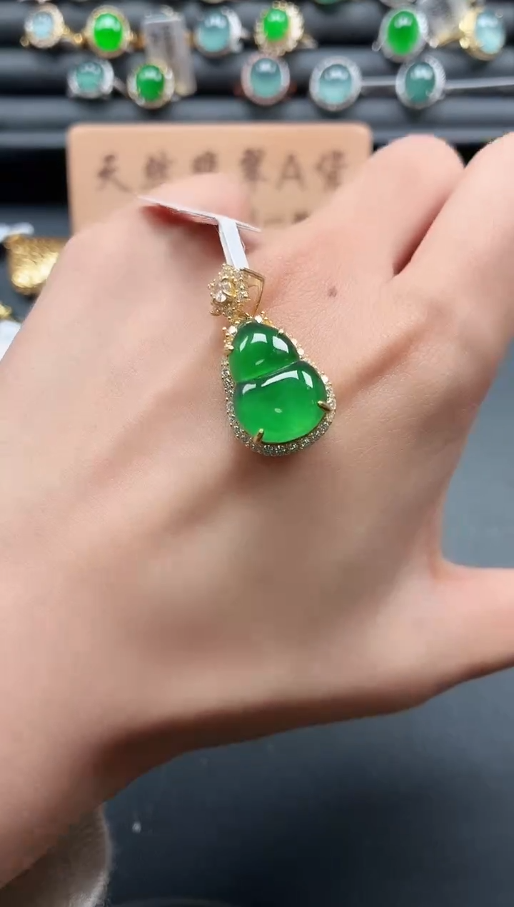 银S925镶嵌戒指翡翠111111