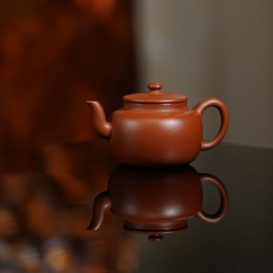 吴界明平盖莲子 一线实力派高端茶器全手工宜兴紫砂壶手制