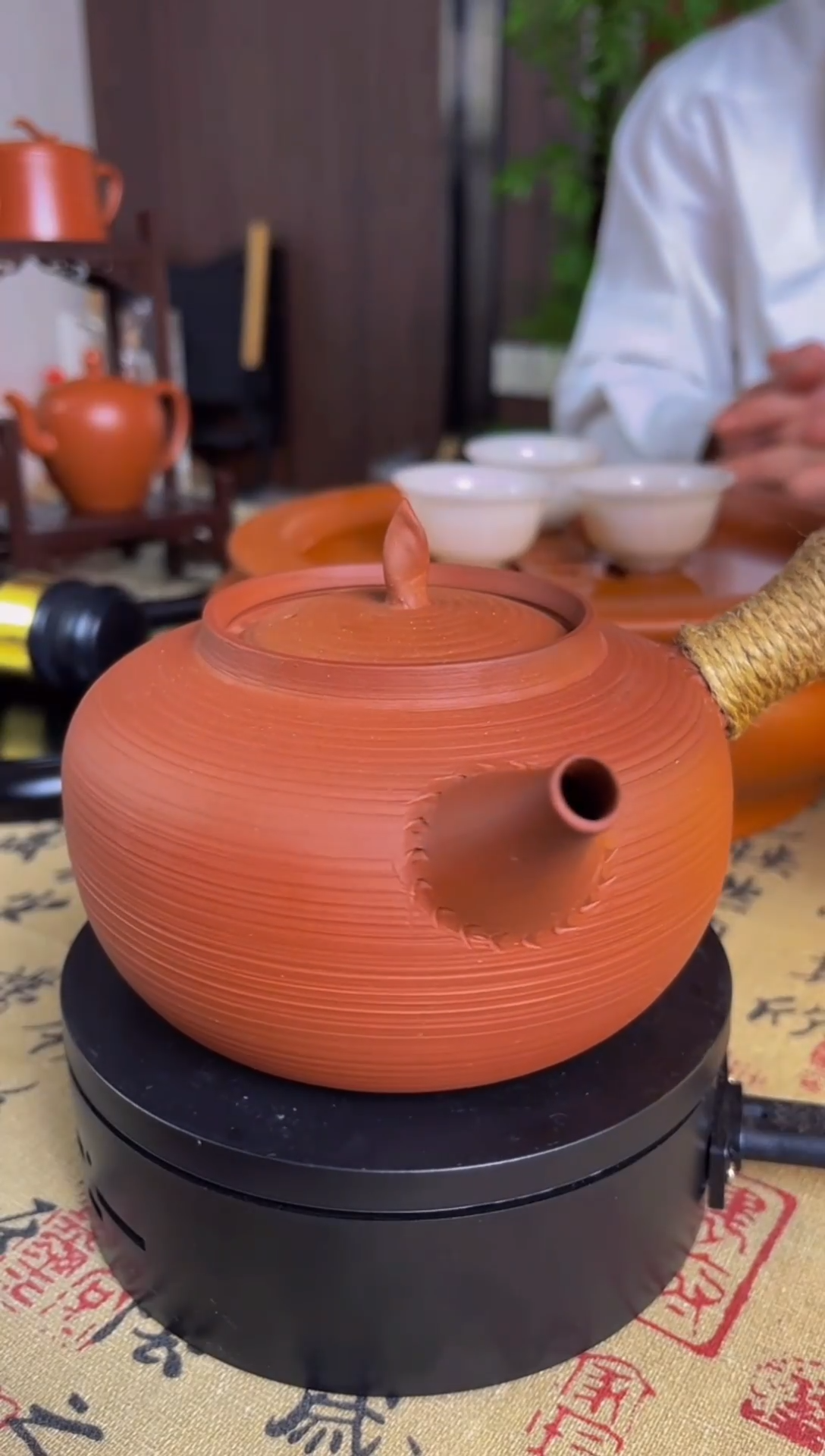 红泥砂铞壶500cc