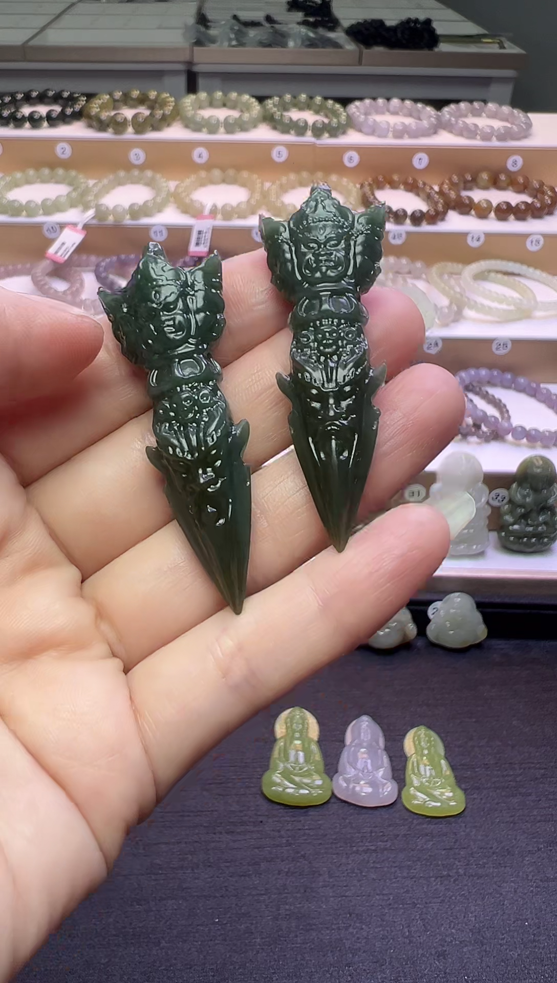 颈饰未镶嵌和田玉上*定向7  175号链接