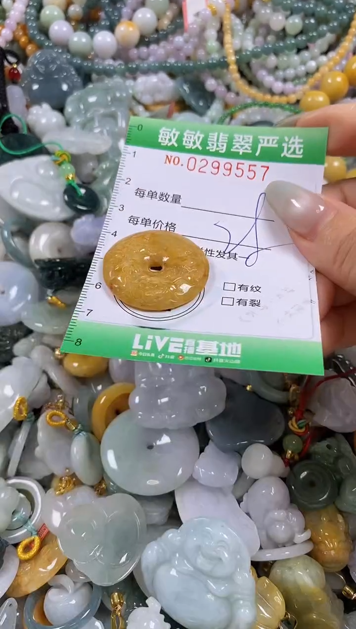 翡翠未镶嵌颈饰闪购0297557