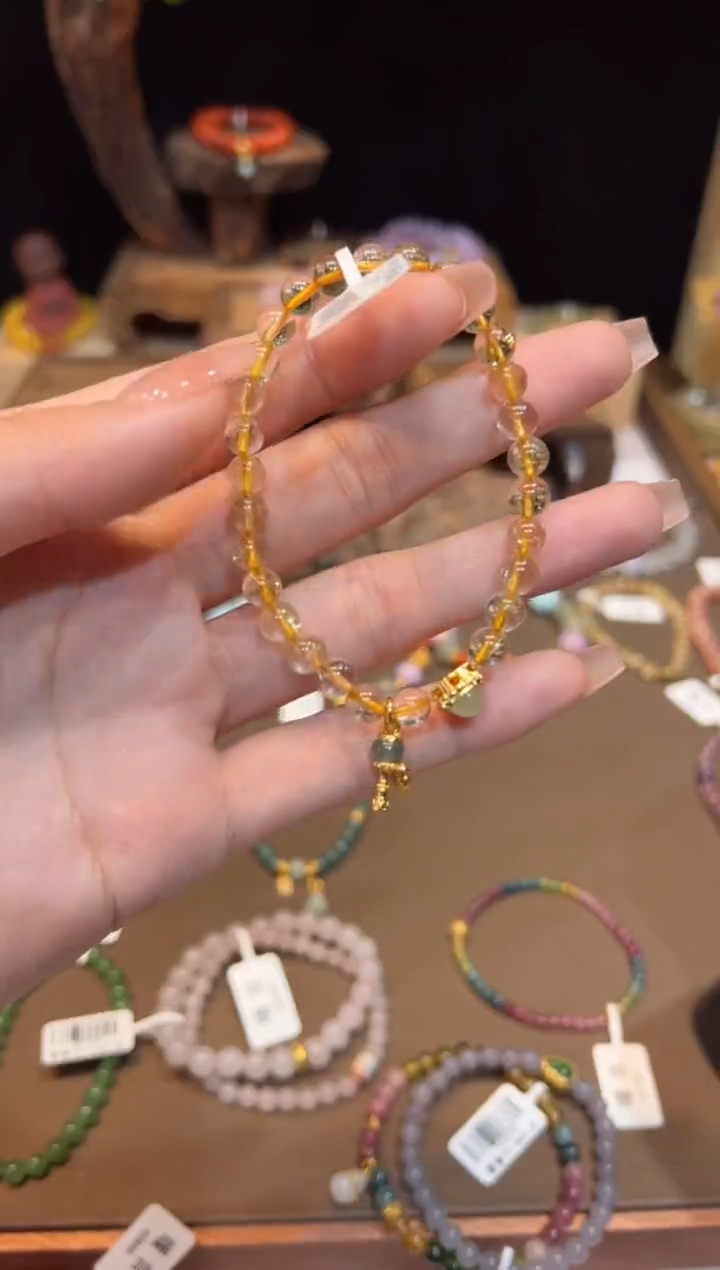 【闪购商品】水晶手链未镶嵌手饰@@E6312