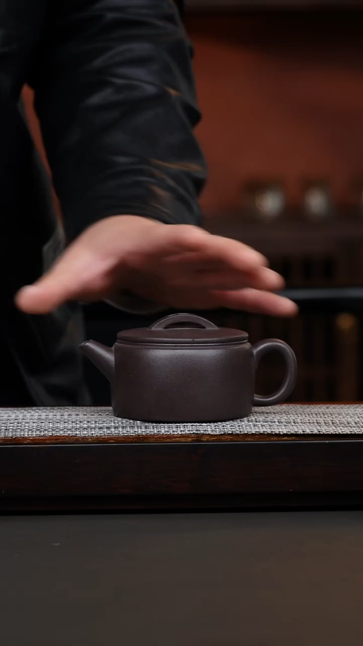 茶壶紫砂天青汉瓦