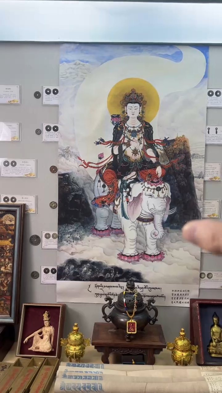 卷轴画精品奥奥奥的唐卡