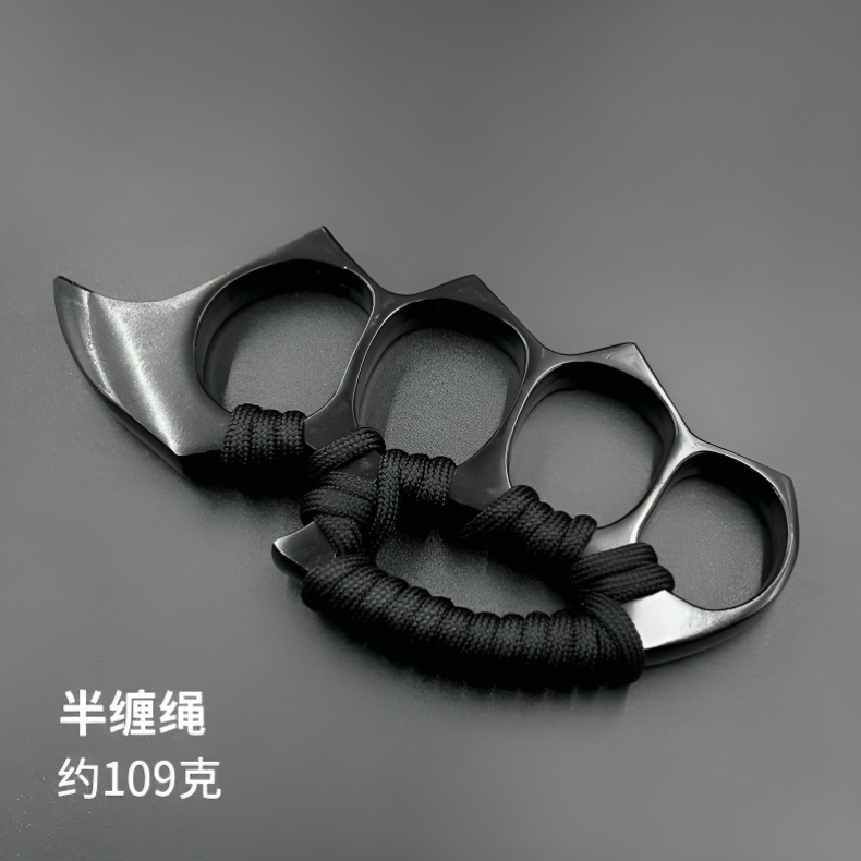 户外突围指虎防身四指手扣铁拳环车载拳扣拳套武器钛金属防卫