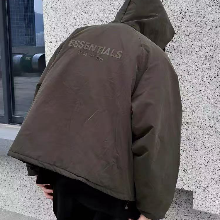 连帽棉衣青少年 宽松 潮 保暖