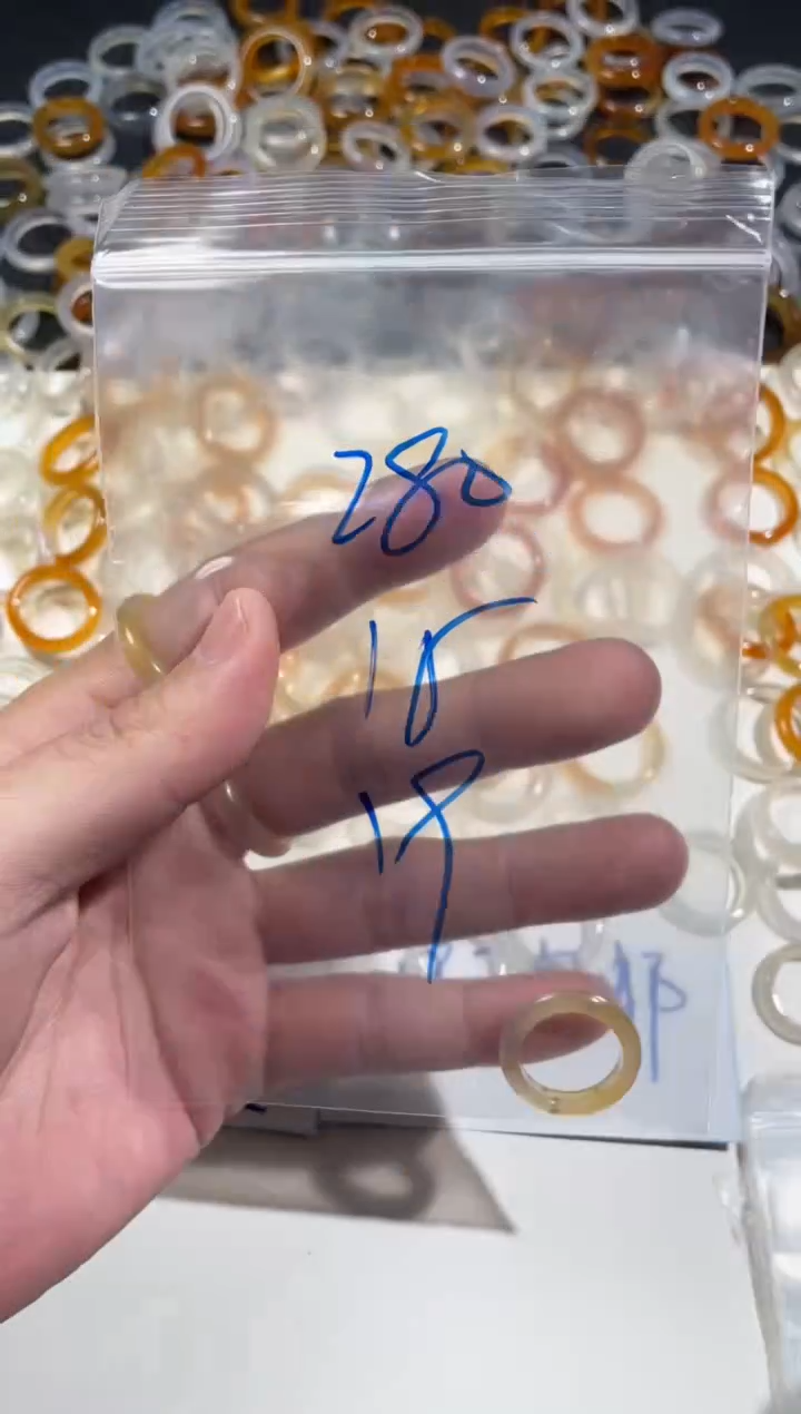 【闪购商品】玛瑙/玉髓戒指未镶嵌280