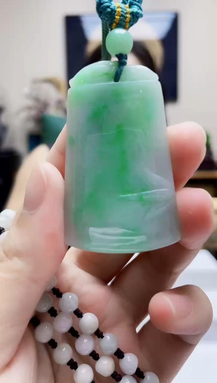 未镶嵌定制翡翠吊坠125