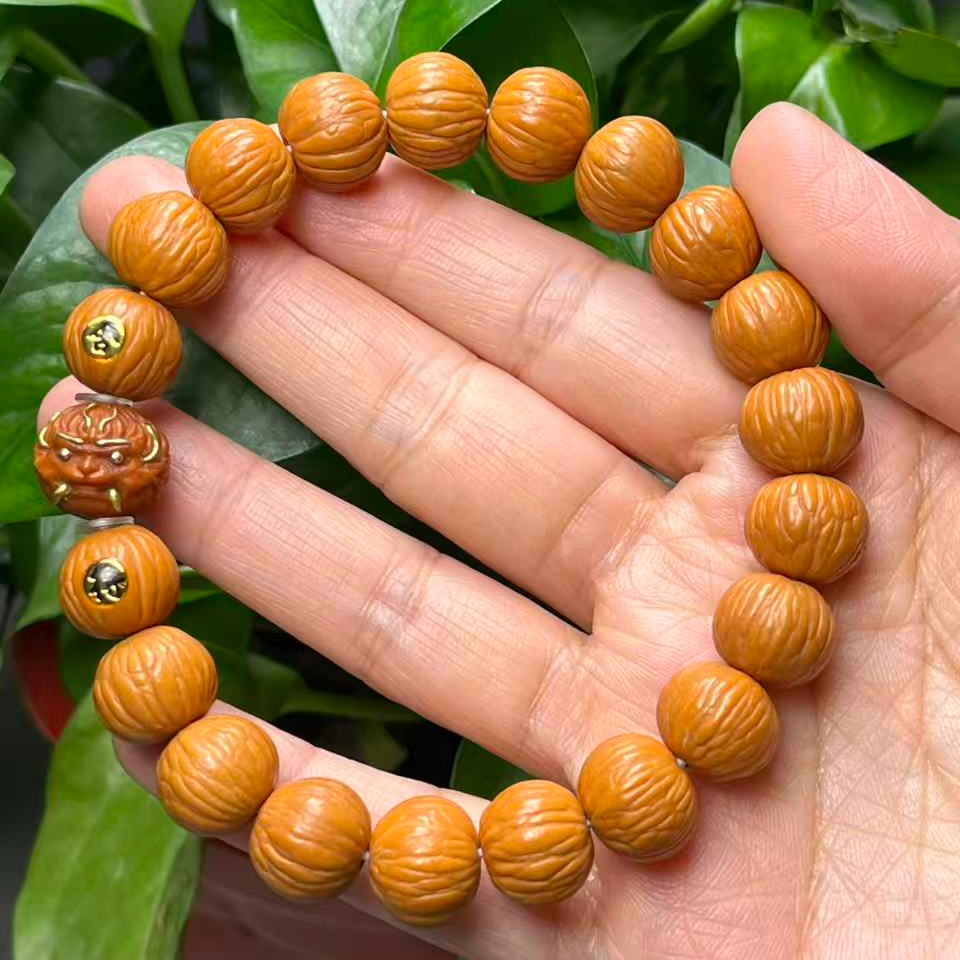 猴头无修土豪手串穿猴王