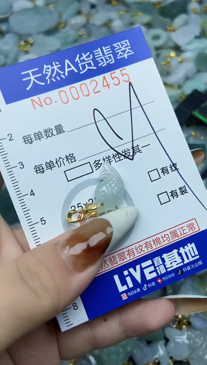 【闪购商品】翡翠颈饰未镶嵌天然A货翡翠