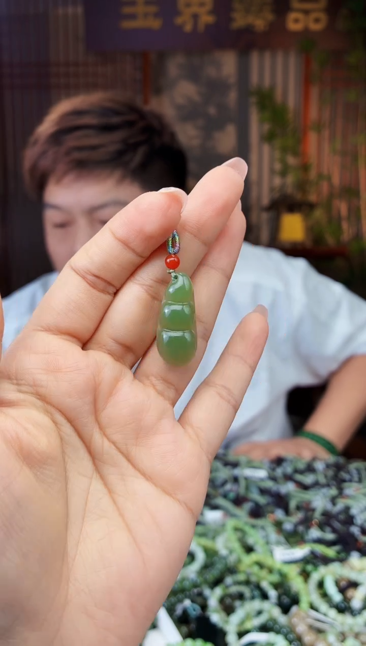 和田玉未镶嵌颈饰多样性发货拍一发一