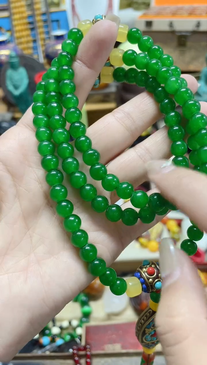 【闪购商品】和田玉（碧玉）颈饰未镶嵌主播推荐主播推荐