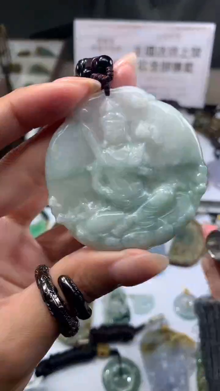【闪购商品】定制翡翠未镶嵌不退不换CMH1件-A