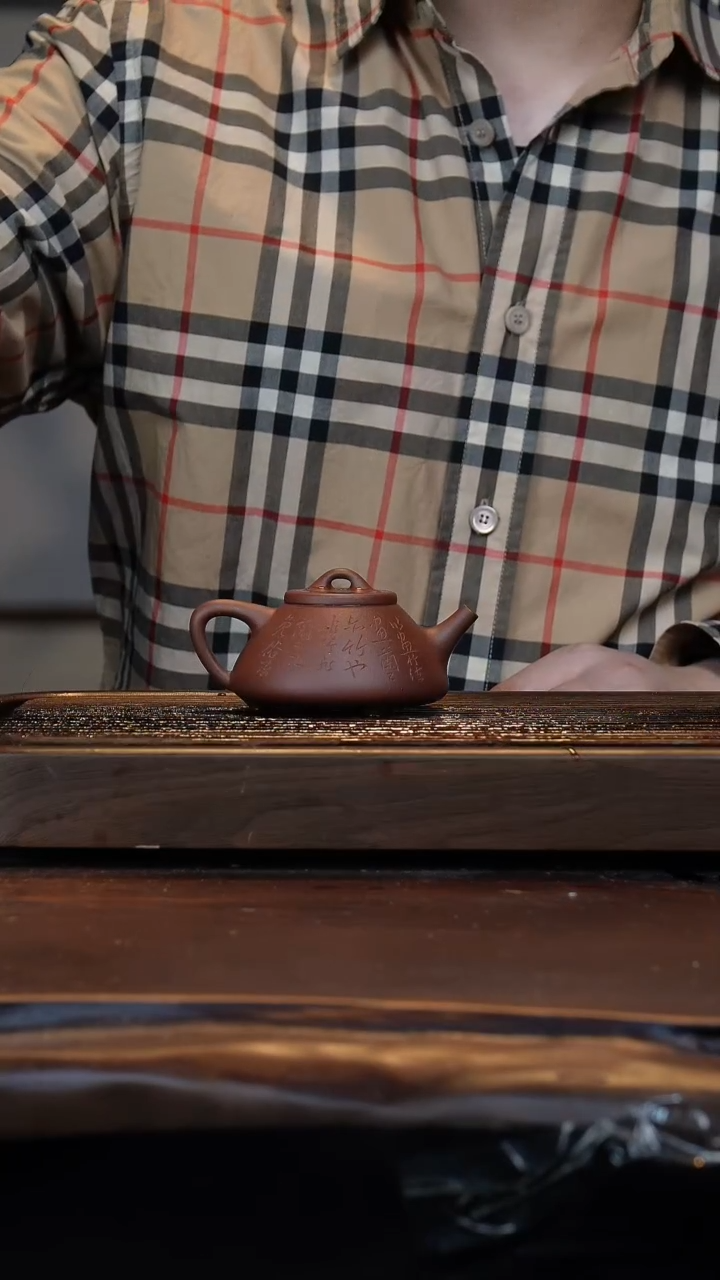 【闪购商品】紫砂茶壶自营新年福利底槽青兰竹石瓢