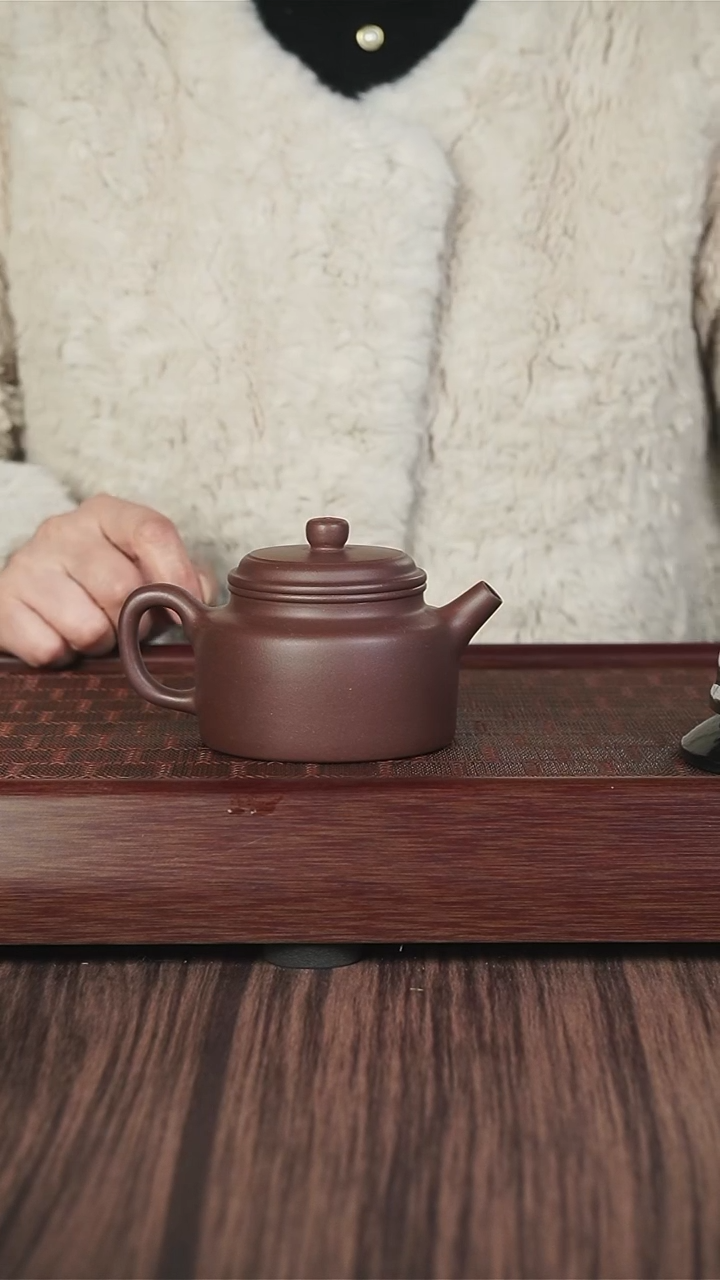 【闪购商品】紫砂茶壶ly  紫泥 德钟