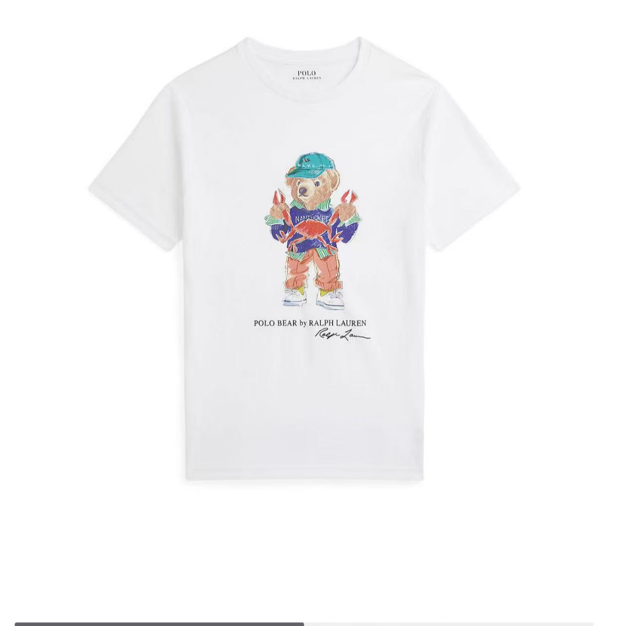 拉夫劳伦小熊短袖T恤16岁18岁（女士穿很漂亮）