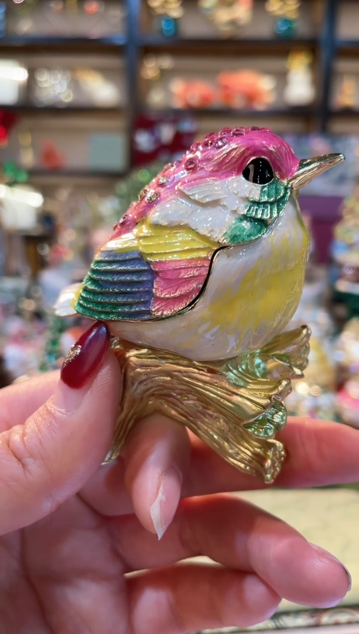 【闪购商品】精致珐琅彩首饰盒