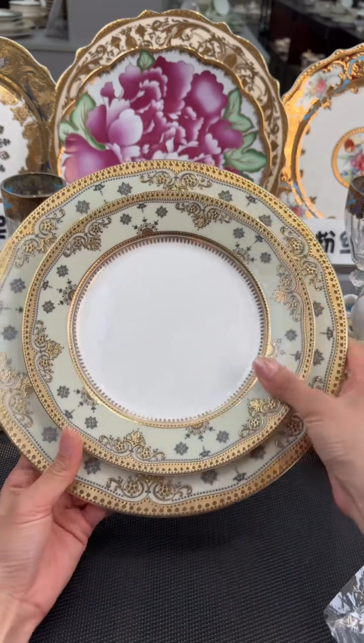 【闪购商品】瓷片大小盘  福利价  福利价